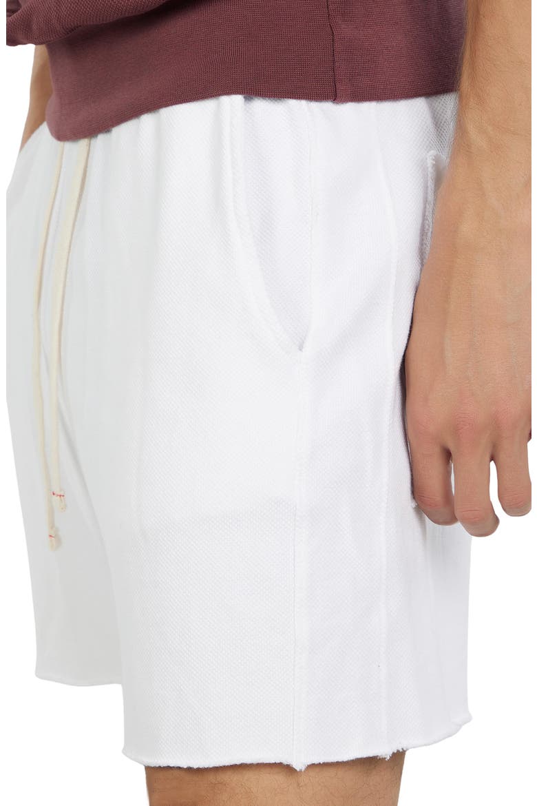 Pique Yacht Short, Alternate, color, White