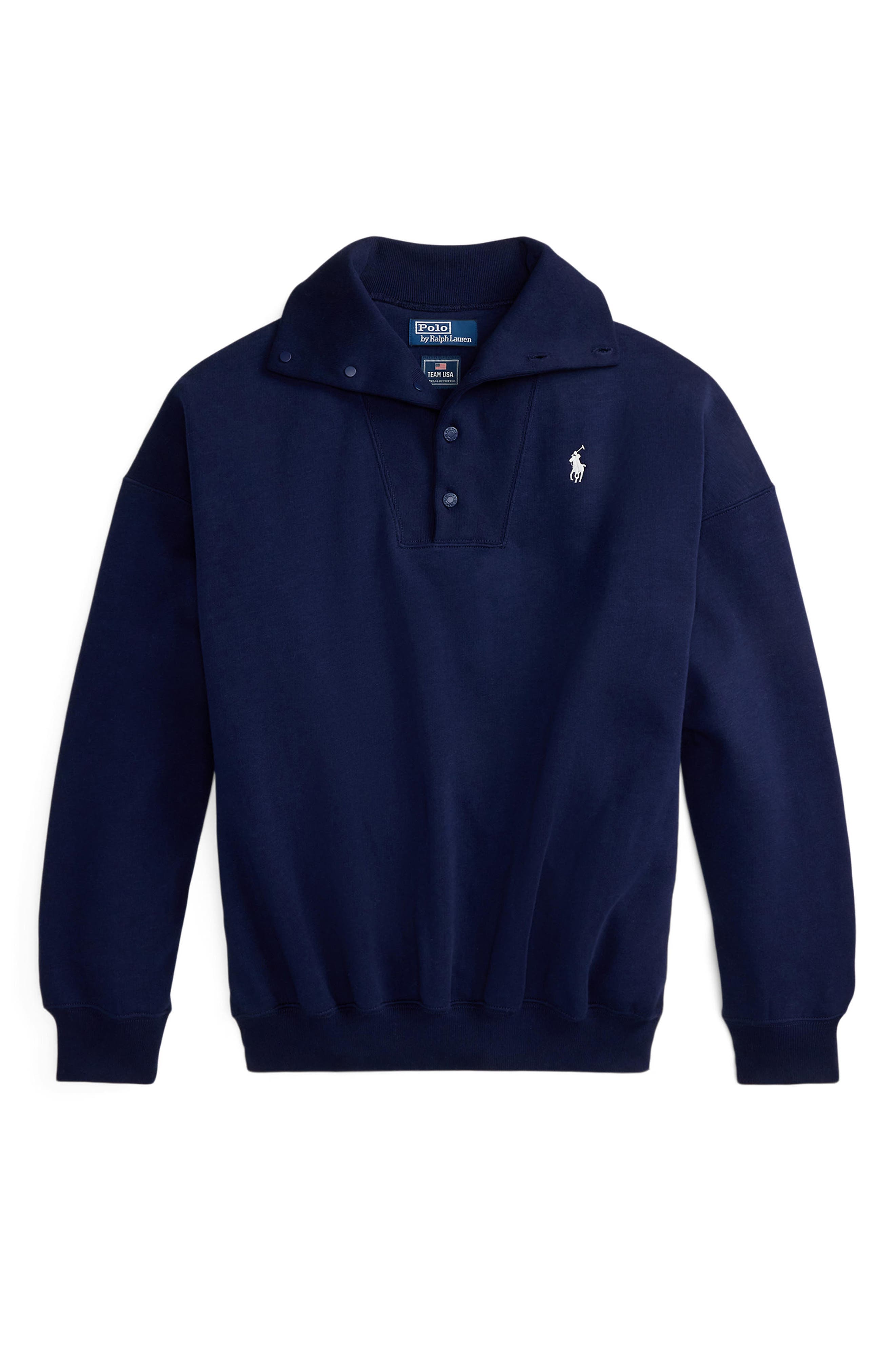 トップス 00s polo ralph lauren swag flexwitme Polo Ralph Lauren Team USA Embroidered Graphic Snap Placket