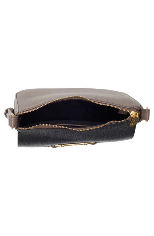 T Tahari Raven Saddle Crossbody Bag