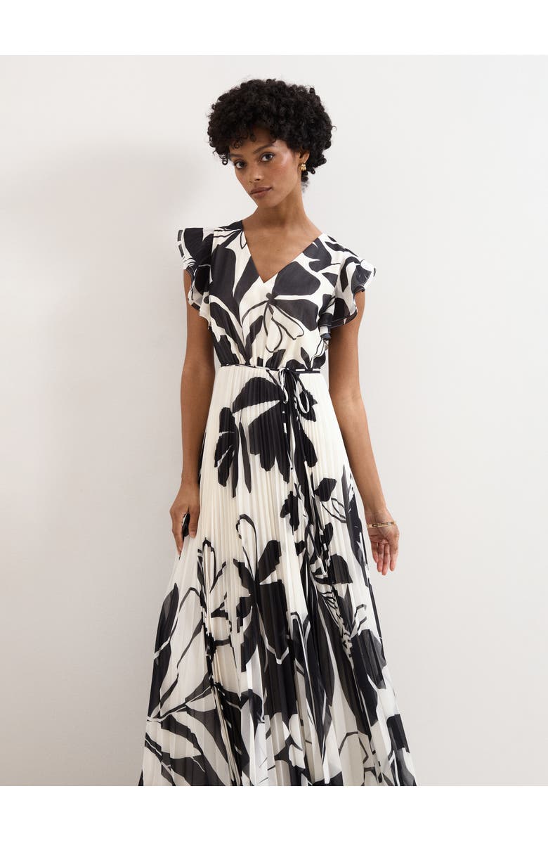 Phase Eight Uma Maxi Dress, Main, color, Black Multi