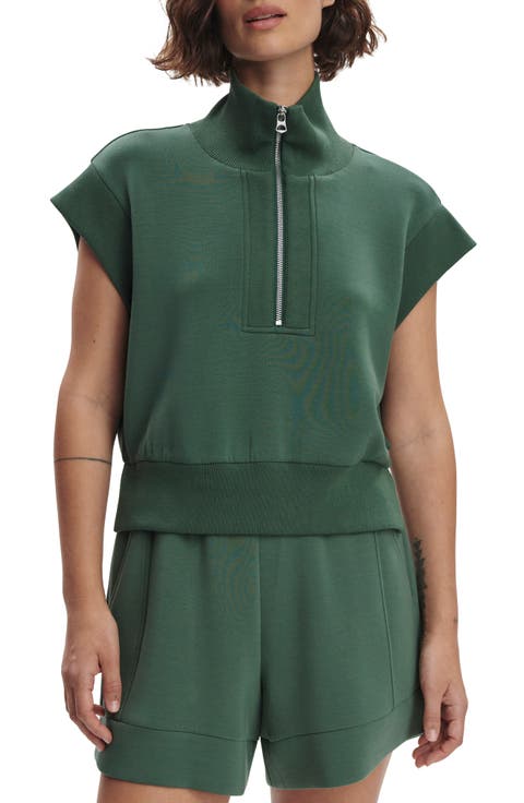 Kelly Half Zip Sweatshirt