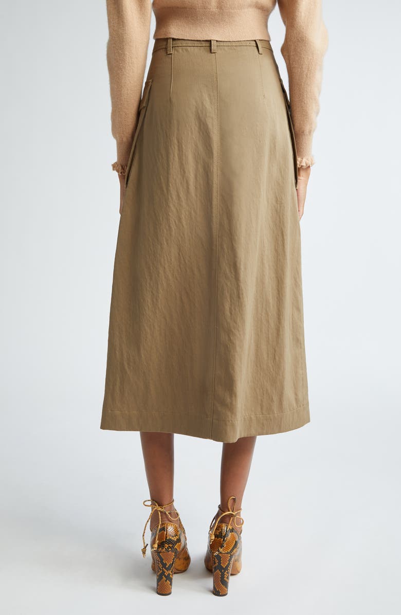 Ulla Johnson Veria Twill Cargo Skirt, Alternate, color,