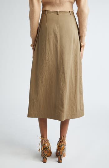Ulla Johnson Veria Twill Cargo Skirt Nordstromrack