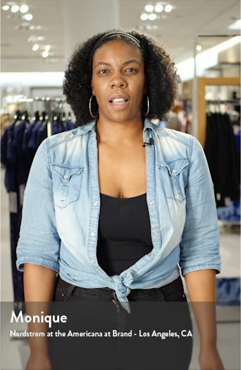 Sequin Floral Embroidered Gown, sales video thumbnail