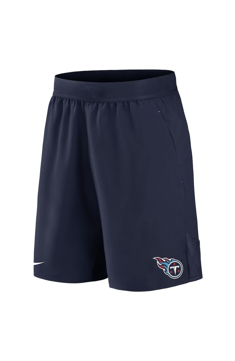 Nike Men's Nike Navy Tennessee Titans Stretch Woven Shorts, Alternate, color, 