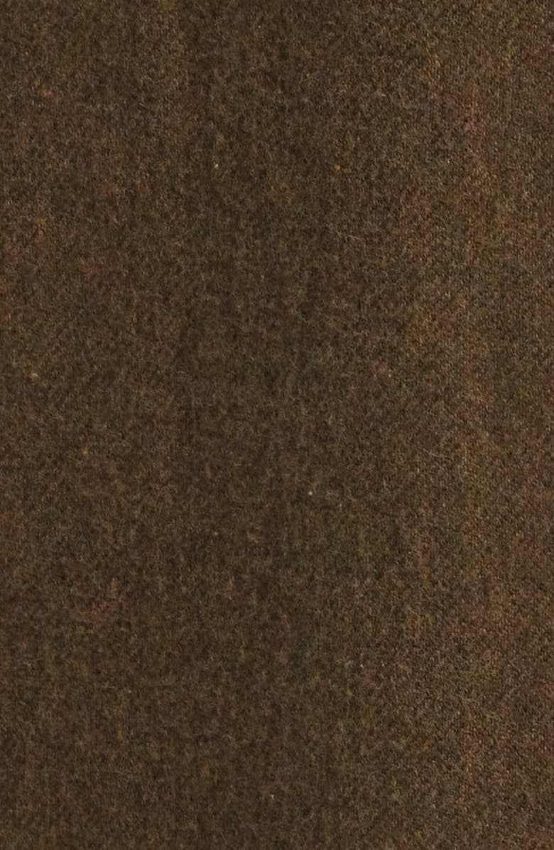 Pendleton Burnside Solid Flannel Button-Up Shirt, Alternate, color, Forest Green Heather