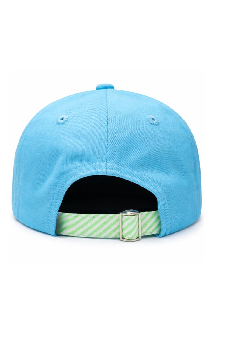 Bits & Bows Sea Turtle Baseball Hat, Alternate, color, Aqua