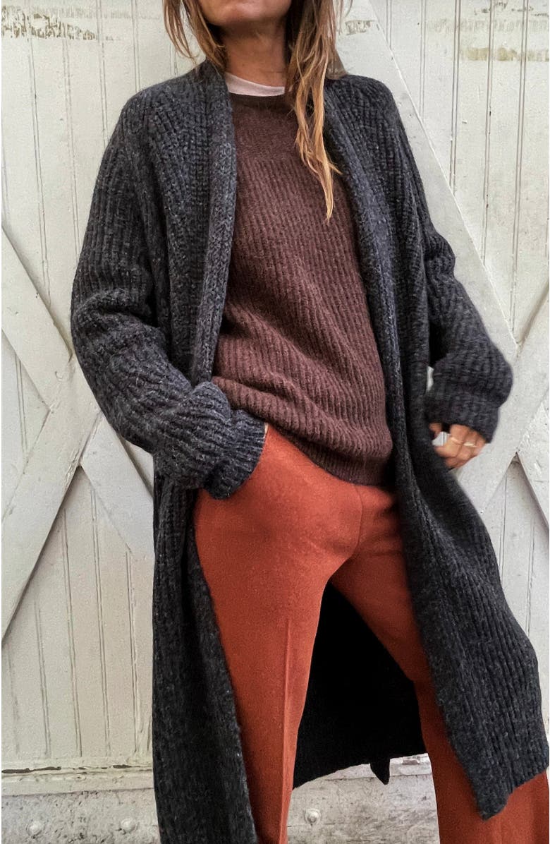 oyun Erte Long Cardigan, Alternate, color, 