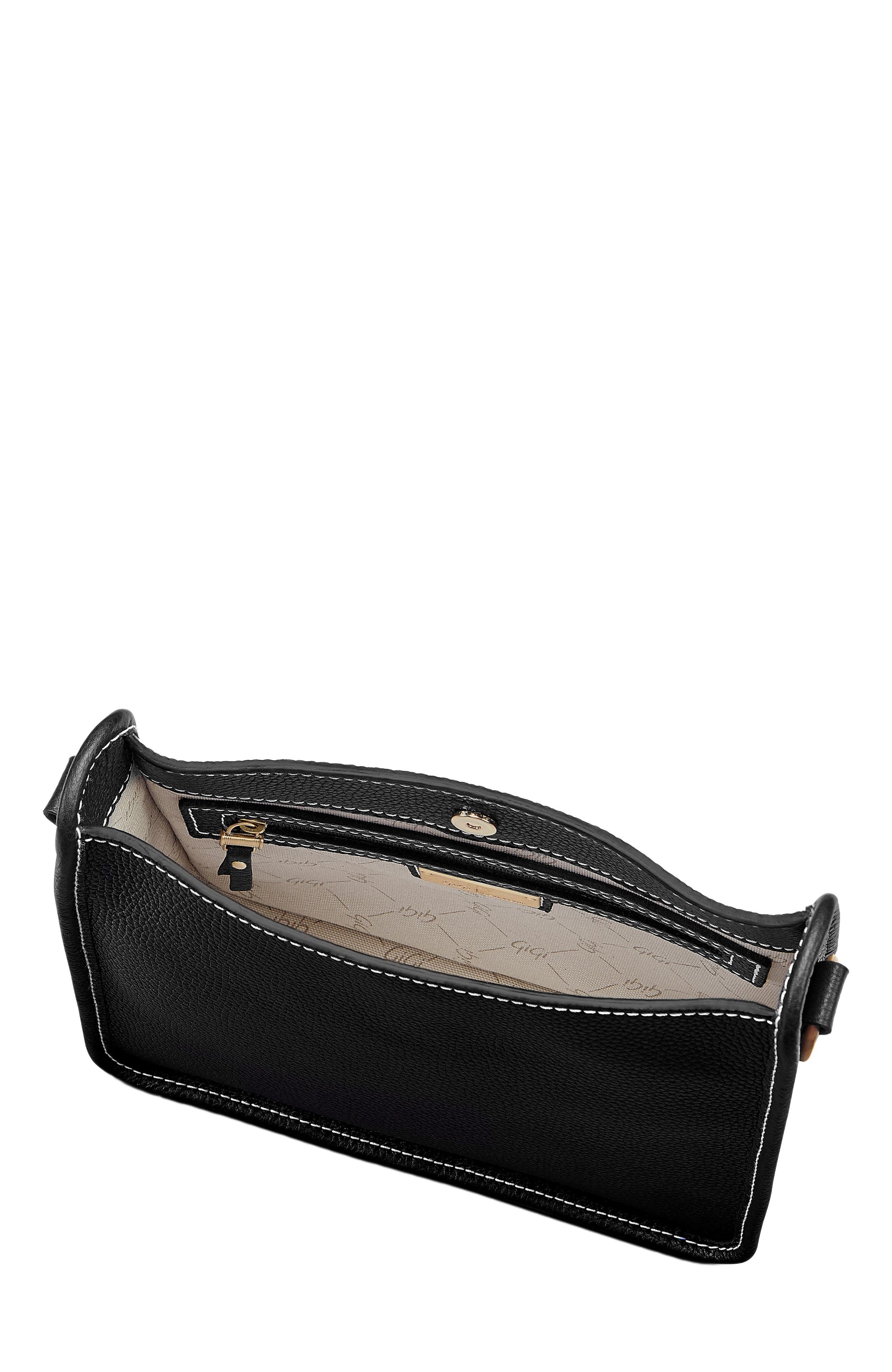 GiGi New York ELLE CROSSBODY, Alternate, color, Black
