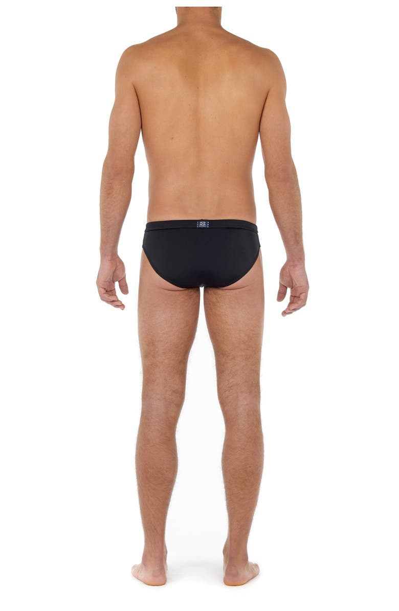 HOM Sea Life Swim Mini Brief, Alternate, color, Black