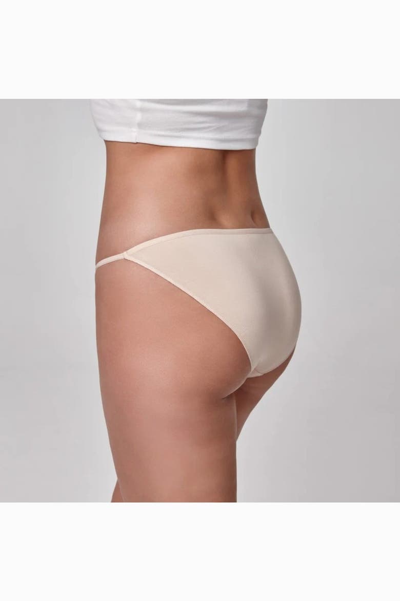 Varea Ultra Soft Modal Blend Brazilian Brief 3 Pack, Alternate, color, Black White