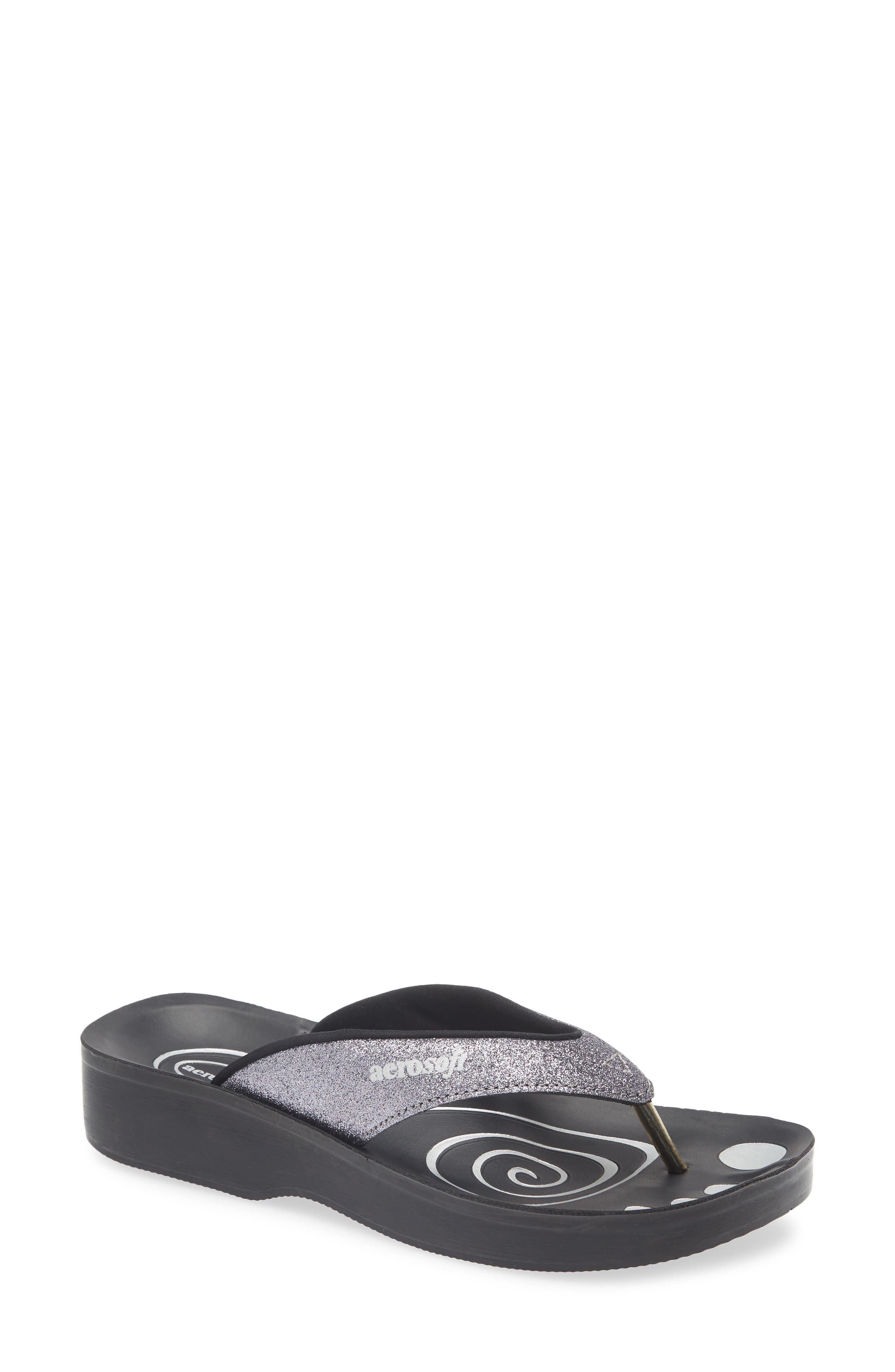 AEROSOFT Glitter Strap Sandal