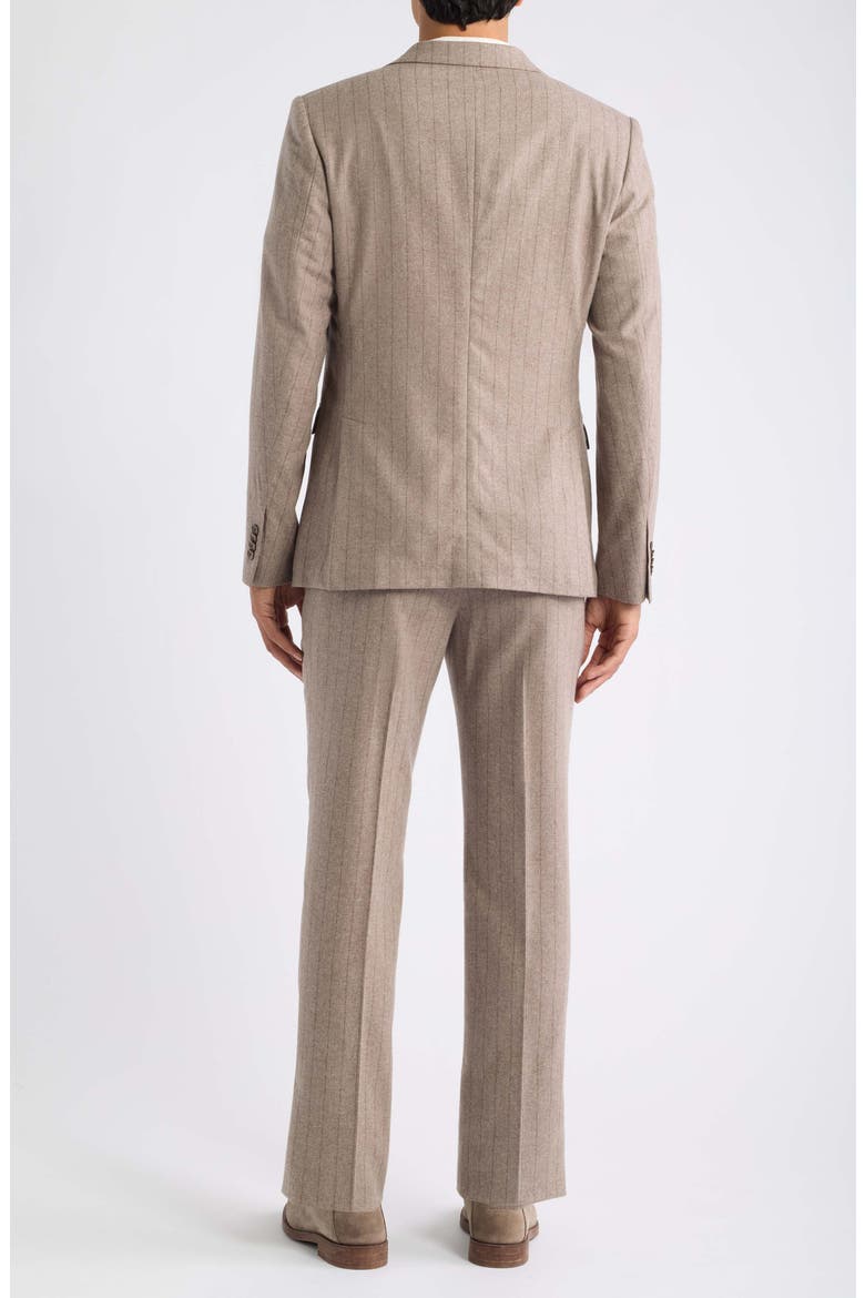 Wool Blend Suit, Alternate, color, BROWN