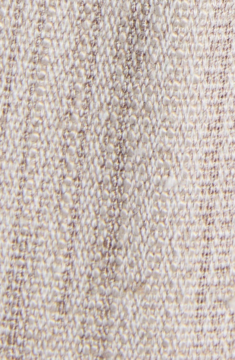 Bottega Veneta Pleated High Waist Tapered Trousers, Alternate, color, 2674 Grey Putty