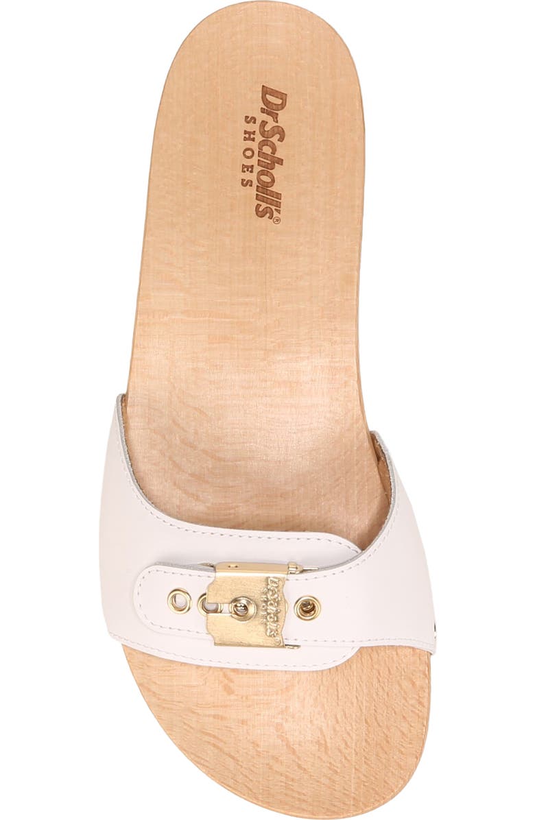 Dr. Scholl's Original Collection Platform Slide Sandal, Alternate, color, White