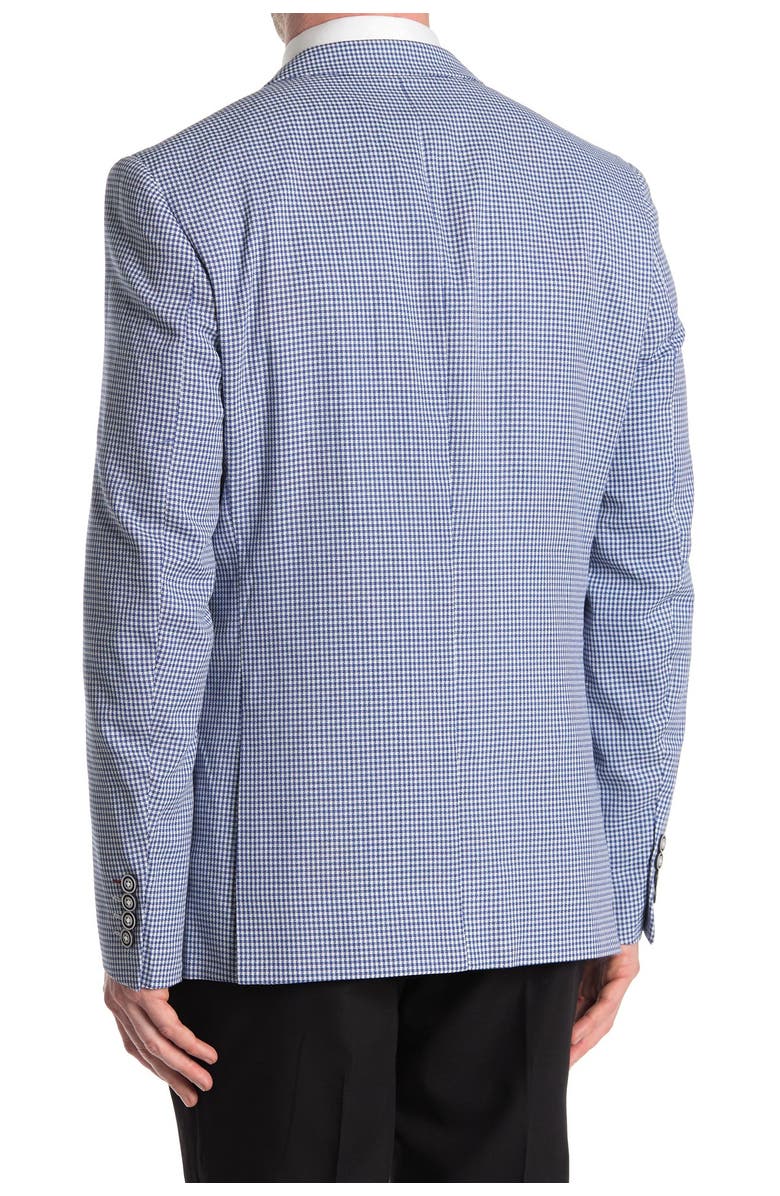 PAISLEY AND GRAY Gingham Print Slim Fit Blazer, Alternate, color,