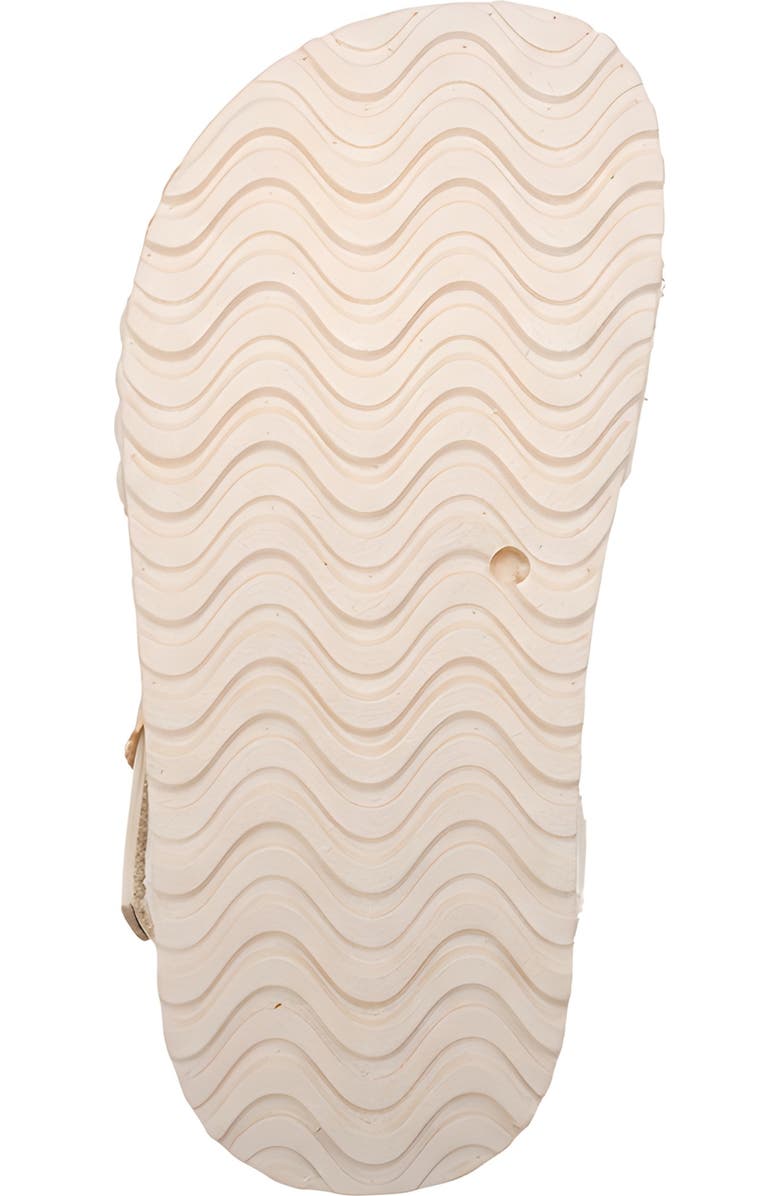 bebe Kids' Lily Bow Sandal, Alternate, color, Off White