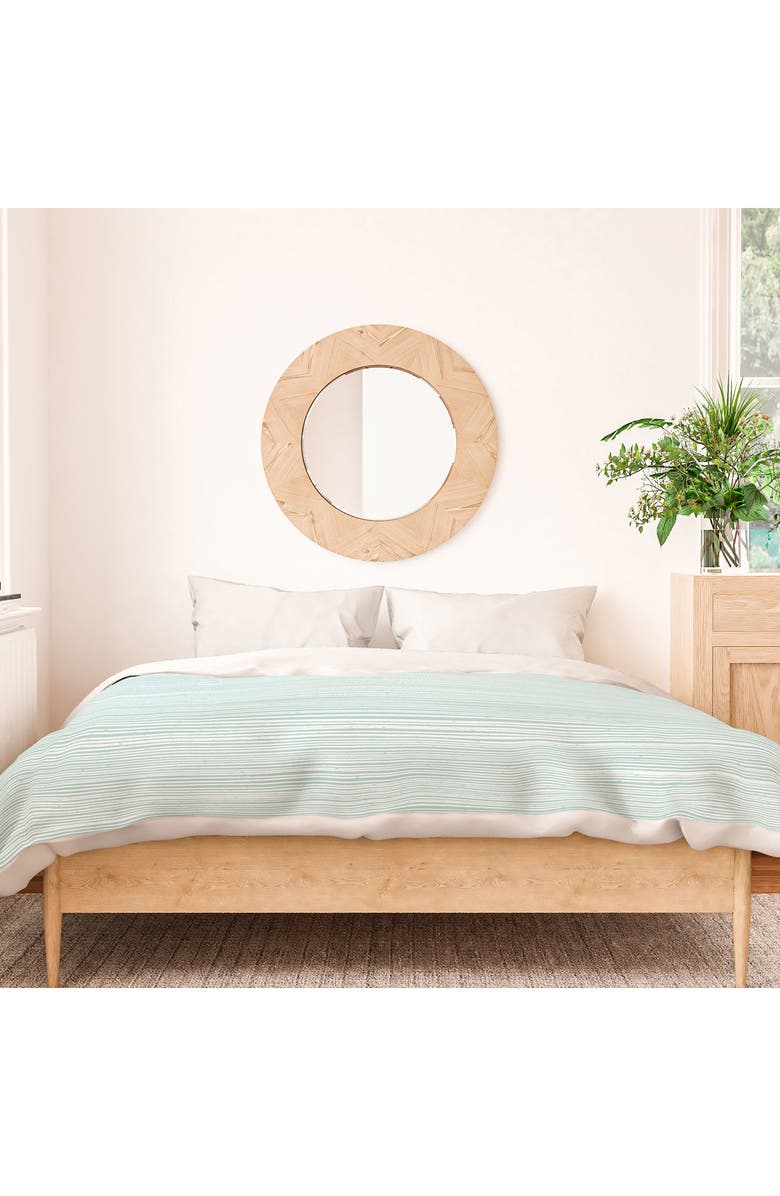 Deny Designs Coastal Studio Ocean Duvet Set - King, Main, color, Blue