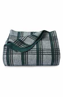 AZORES HOME Yarn Dyed Plaid Throw Blanket