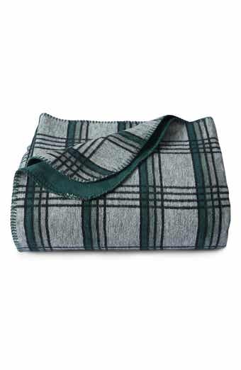 AZORES HOME Yarn Dyed Plaid Throw Blanket