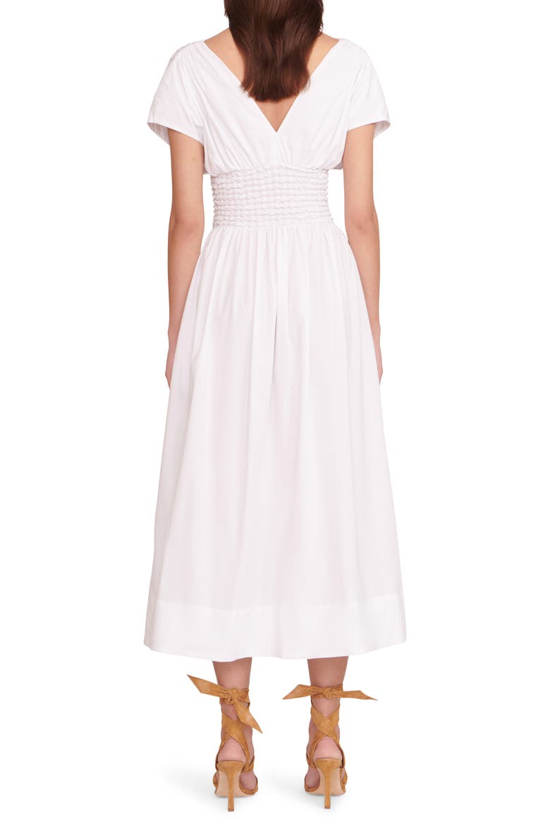 Jackson Fit & Flare Dress, Alternate, color, WHITE