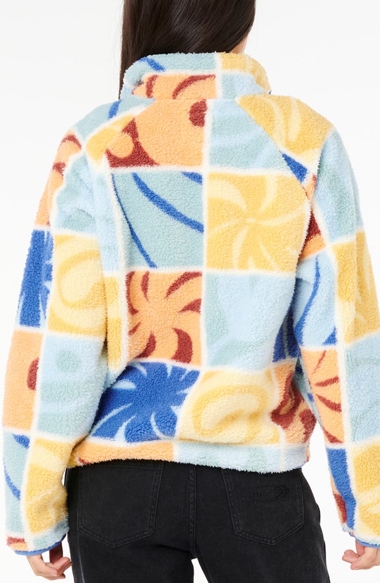 Rip Curl Ty Williams Polar Fleece Jacket, Alternate, color, Multi Blue