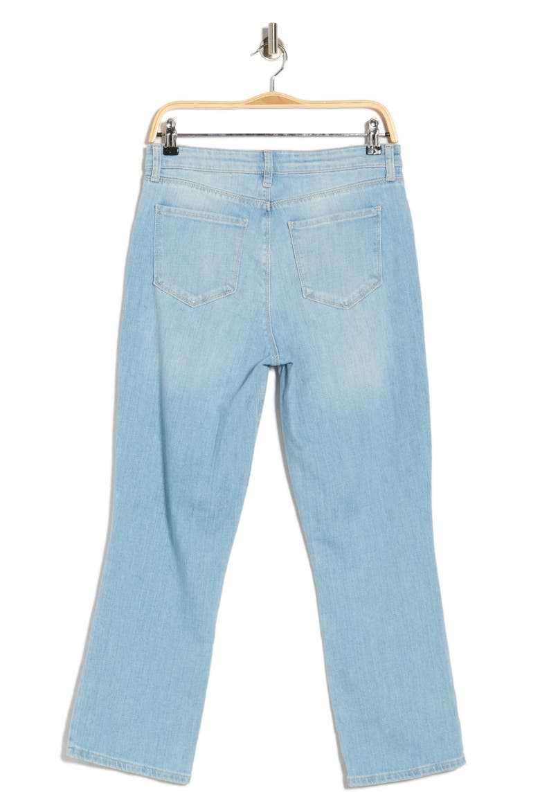 Tati High Waist Crop Micro Bootcut Jeans, Alternate, color, ESSEX