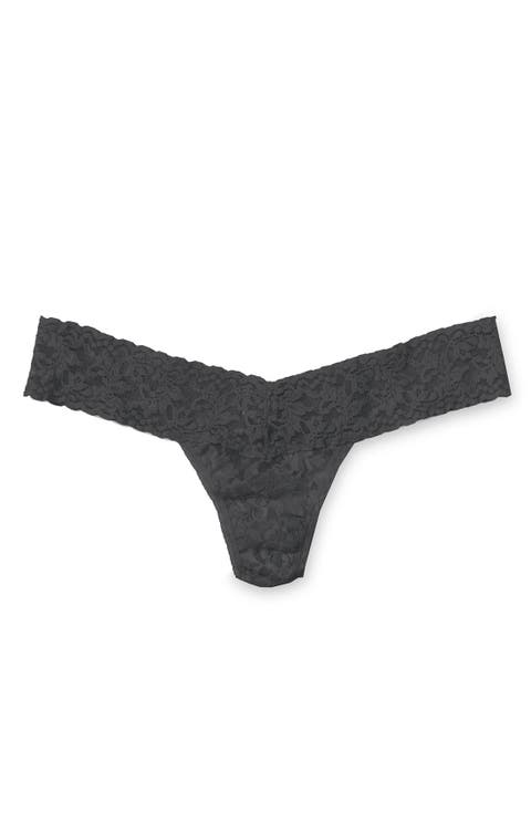 Signature Lace Low Rise Thong
