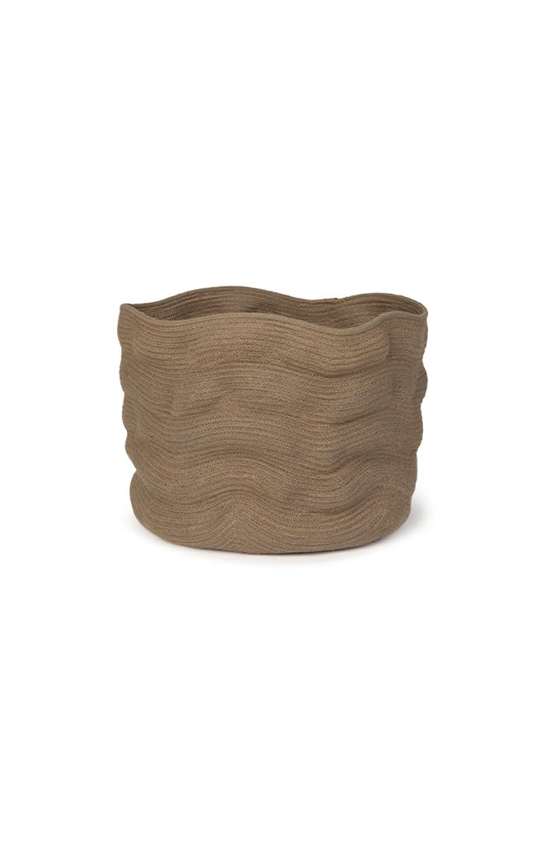Lorena Canals Stonewashed Basket, Main, color, Soil Brown