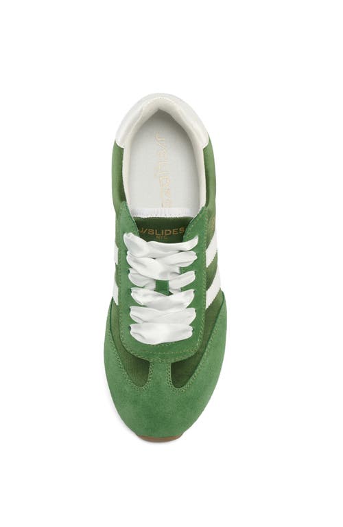Jslides Footwear Peggy Sneaker In Green