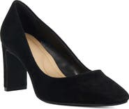Dune London Arriving Block Heel Pump