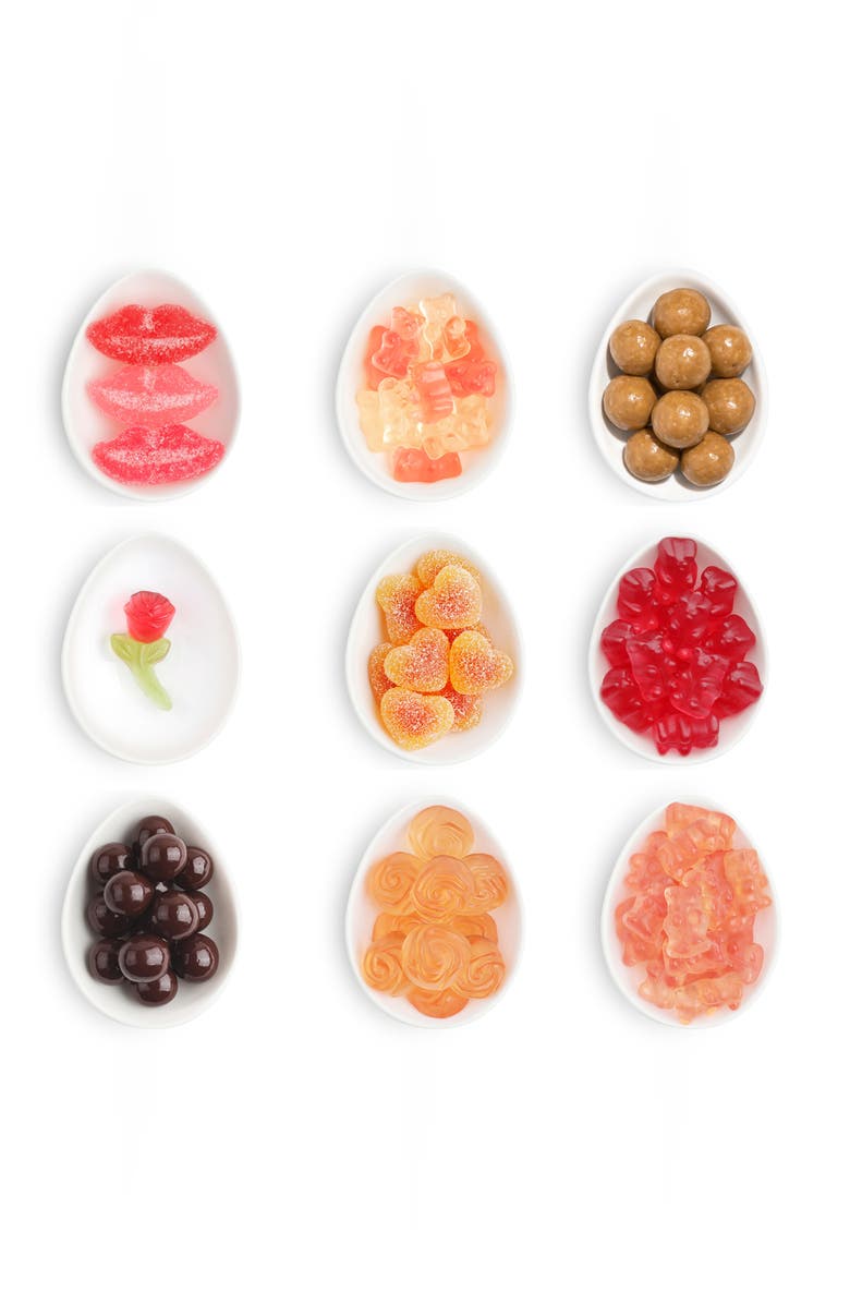 sugarfina Valentine's Day 9-Piece Mini Candy Trunk, Alternate, color,