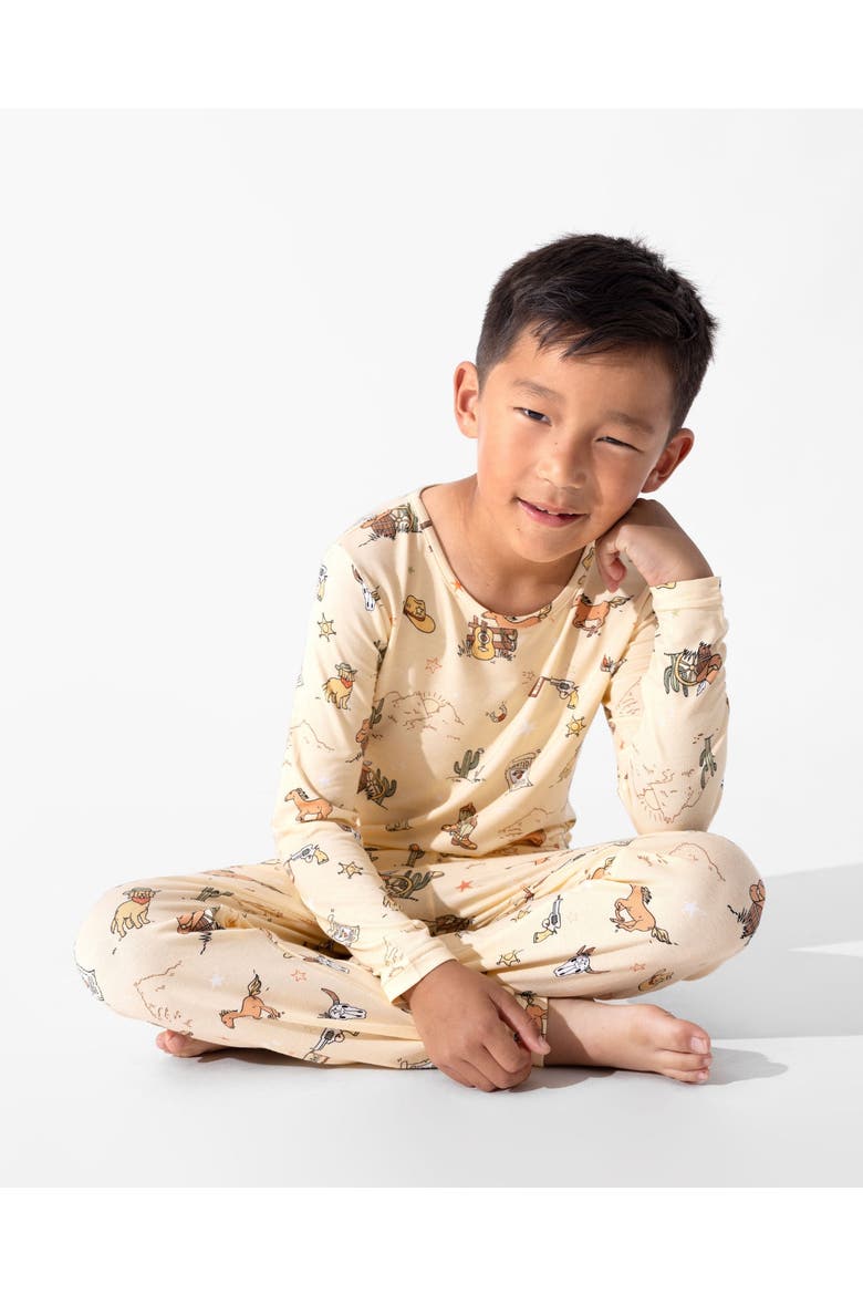 Kids' Cowboy Set of 2 Piece Pajamas, Alternate, color, Cowboy