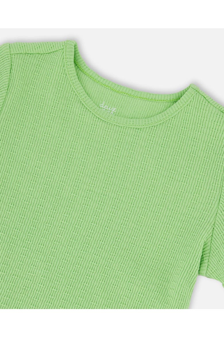 Relaxed Straight Fit Crinkle Jersey Short Sleeve T-Shirt, Alternate, color, Mint Green