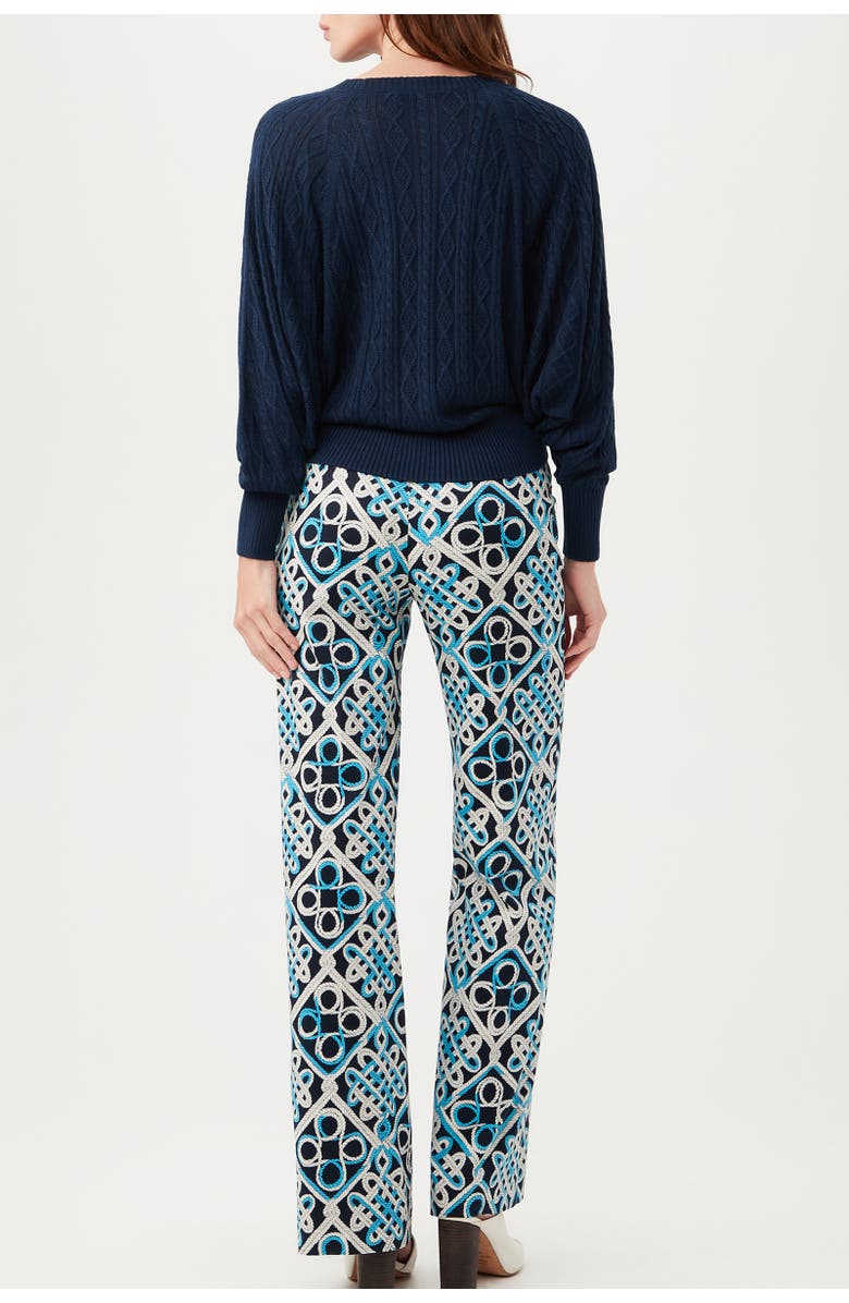 Trina Turk Blue Cove Pullover, Alternate, color, Indigo