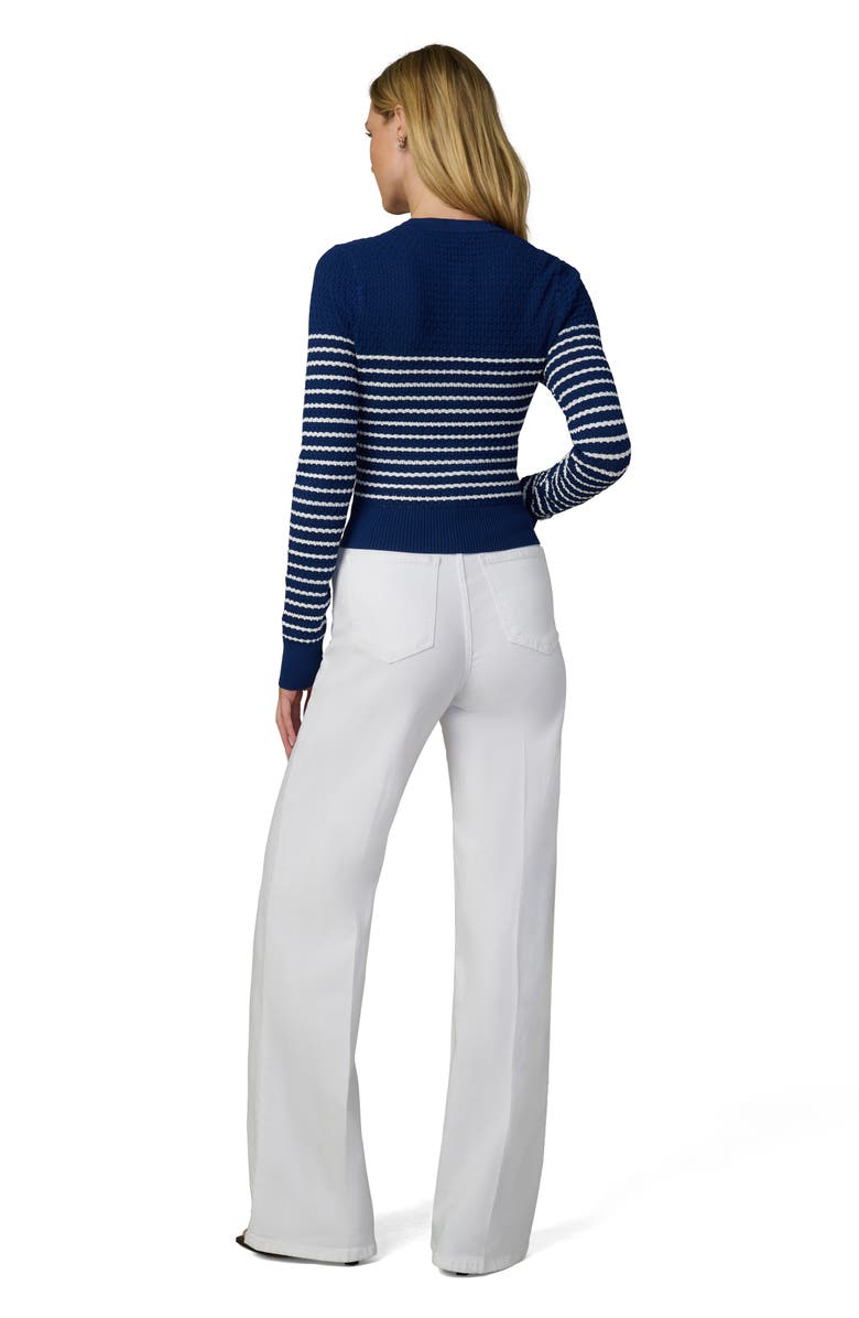 Joe's The Dani Stripe Pointelle Cardigan, Alternate, color, 