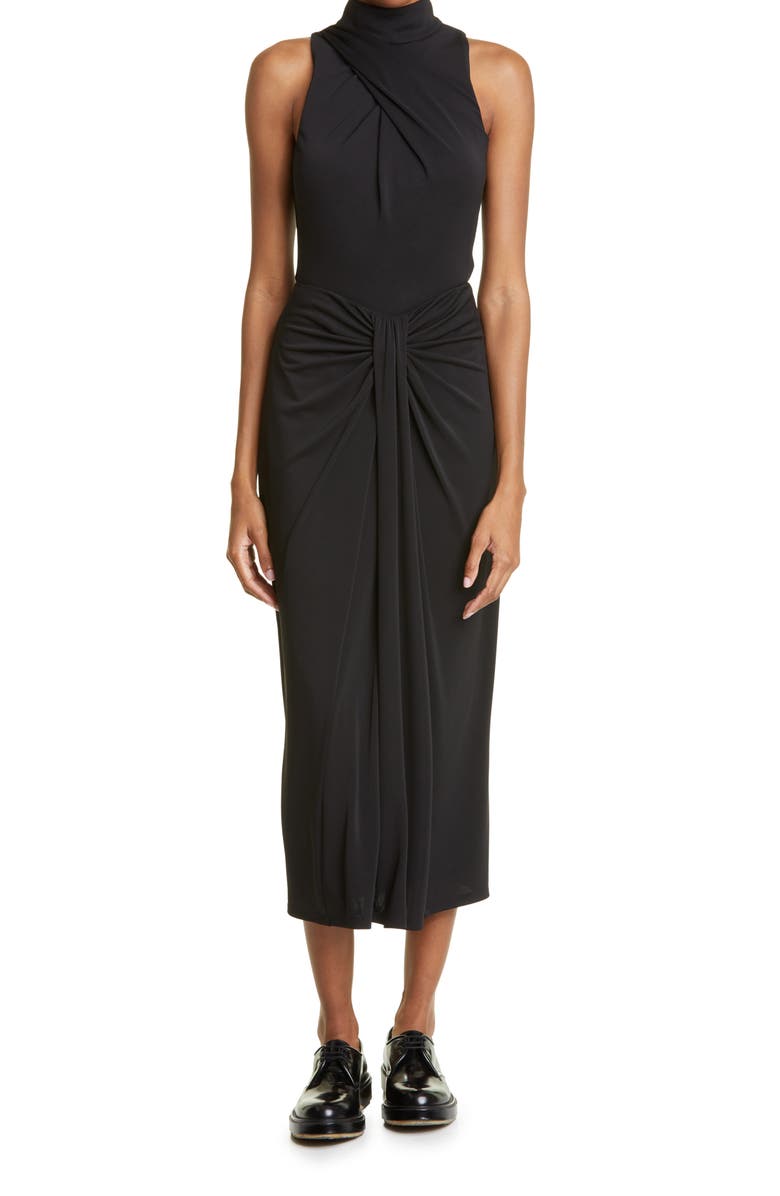 Cinq à Sept Vallory Gathered Midi Skirt, Alternate, color,