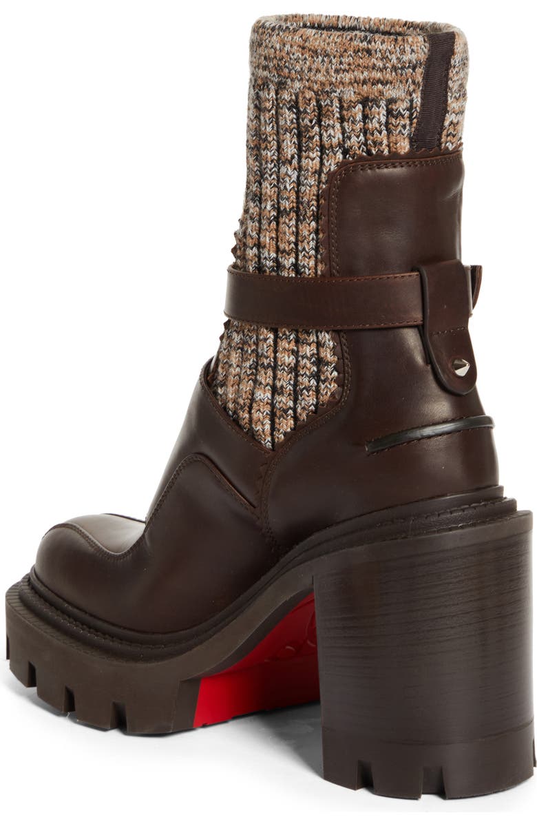 Christian Louboutin Cortinetta Chelsea Boot, Alternate, color, Version Cafe