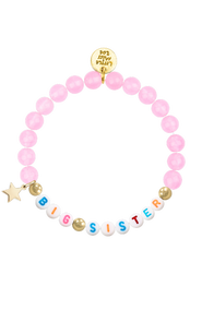 Little Miss Zoe Semi-Precious Gemstone Big Sister Bracelet in Gift Pouch
