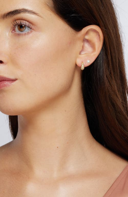 Nordstrom Demi Fine Set Of 2 Stud Earrings In 14k Gold Plated