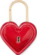 Kate Spade New York key to my heart patent leather bag charm