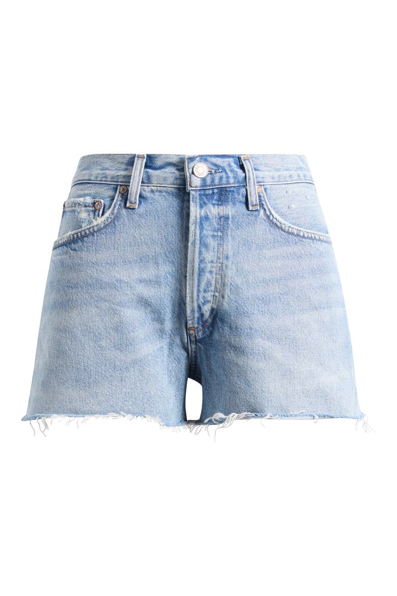 Parker Denim Cutoff Shorts, Alternate, color, POST LIGHT INDIGO