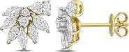 Julianna B. Lab-Grown Diamond Floral Earrings 14k