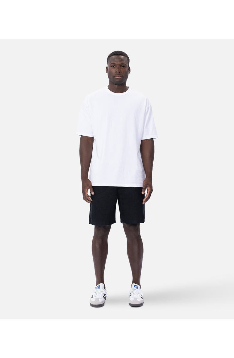 Industrie Australia The Marina Linen Short, Alternate, color, Black