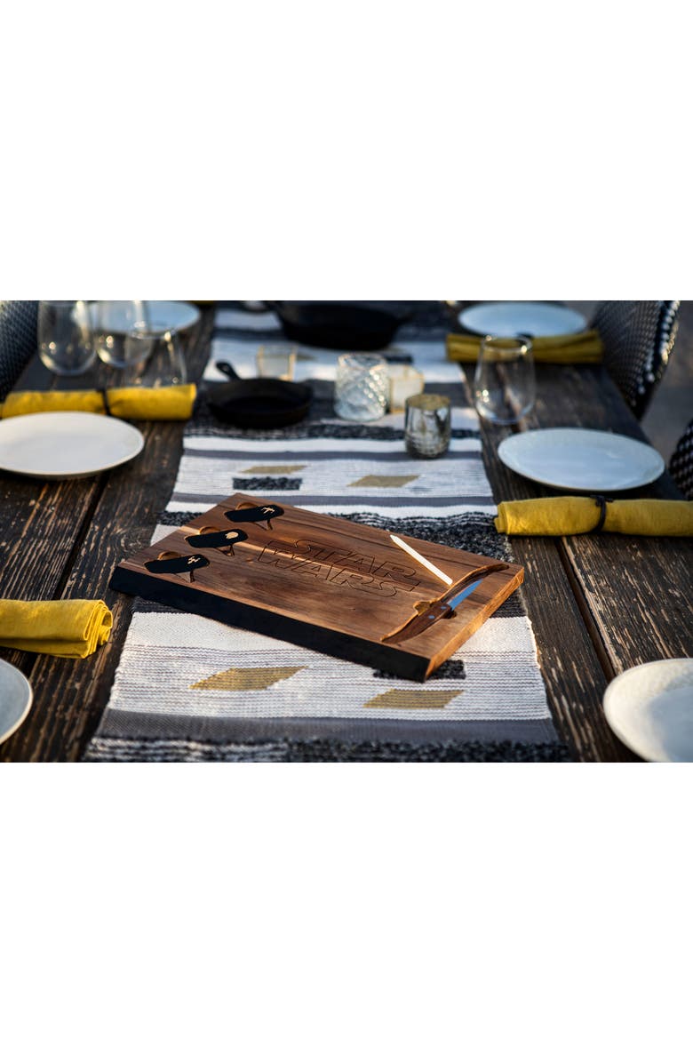 Picnic Time Star Wars<sup>™</sup> Delio Cheese Board and Knife Set, Alternate, color, Brown