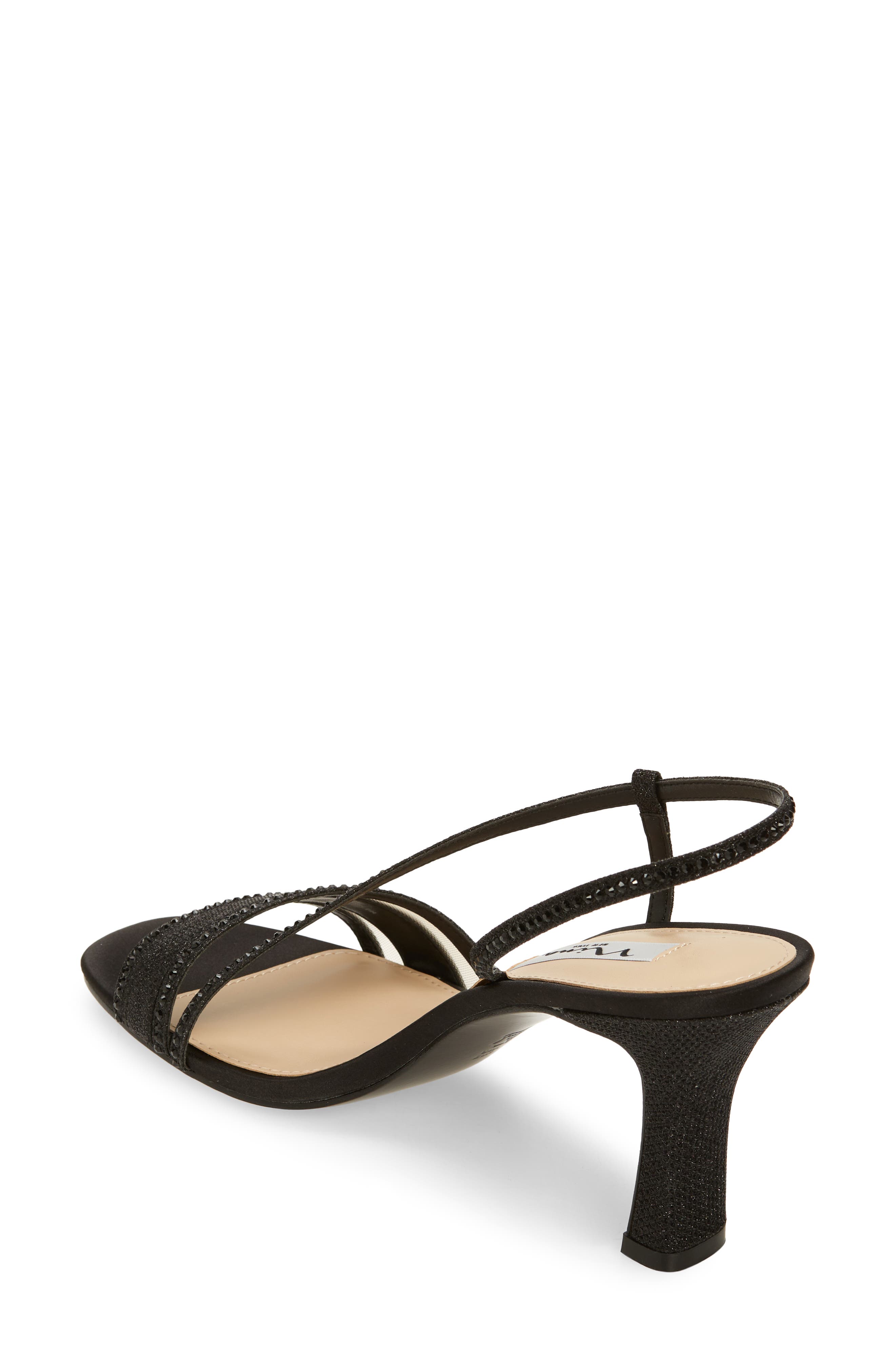 Abbi Slingback Sandal, Alternate, color, BLACK