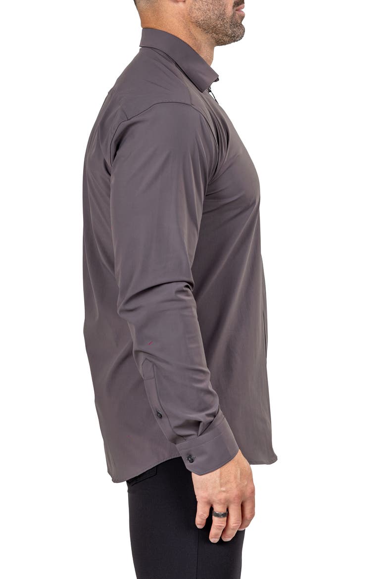 Zip Jacket, Alternate, color, BROWN