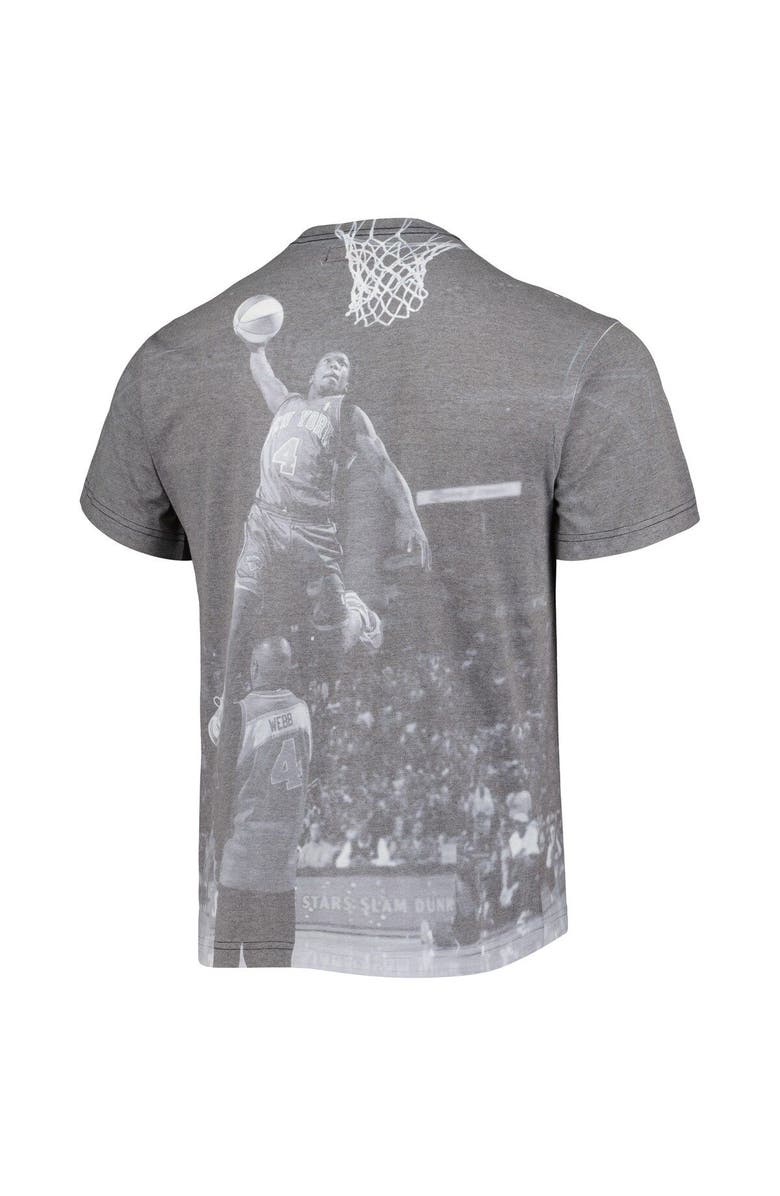 Mitchell & Ness Men's Mitchell & Ness Nate Robinson Heather Gray New York Knicks Above The Rim T-Shirt, Alternate, color, Heather Gray