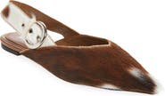 Jeffrey Campbell Scone Genuine Calf Hair Slingback Flat