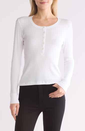 rag & bone Essie Ribbed Henley